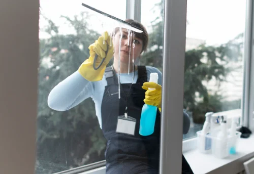 Nettoyage de vitres intérieures et extérieures à Neuflize